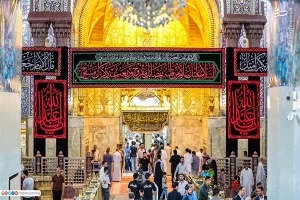کربلا سیاه پوش شد+تصاویر