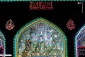 حرم مطهر امام حسین (علیه السلام) و حرم حضرت ابوالفضل (علیه السلام) در آستانۀ آغاز ماه محرم الحرام، سراسر سیاه پوش شد 2