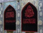 حرم مطهر امام حسین (علیه السلام) و حرم حضرت ابوالفضل (علیه السلام) در آستانۀ آغاز ماه محرم الحرام، سراسر سیاه پوش شد 2
