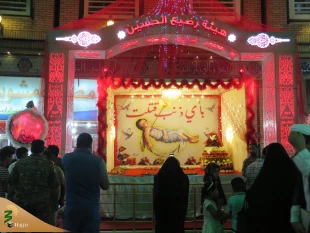 "دسته چلچراغ" به یاد شهیدان کربلا 5