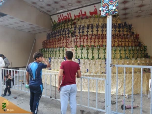 "دسته چلچراغ" به یاد شهیدان کربلا 12