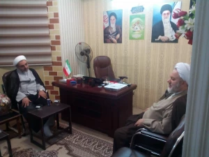 دیدار مدیرآستان قدس رضوی با مسئول بعثه در کاظمین