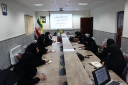 تشکیل جلسه کارگروه بانوان کمیته فرهنگی اربعین استان چهارمحال وبختیاری 7