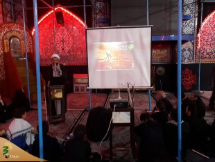 روایتگری واقعه عاشورا در خیمه گاه حسینی برگزار شد

مراسم روایتگری مصور عاشورا با اجرای حجت الاسلام غلامرضایی از راویان بعثه مقام معظم رهبری در خیمه گاه حسینی برگزار شد. 2