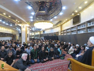 سرداب علقمی میزبان عزاداران ایرانی حسینی 2