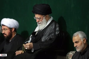 عزاداری شب عاشورای حسینی  در حسینیه امام خمینی برگزار شد