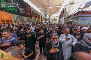 برگزاری آیین مقتل خوانی در صحن مطهر علوی + تصاویر

آیین مقتل خوانی حضرت سید الشهدا صبح روز عاشورا در صحن مطهر علوی برگزار شد.  2