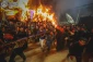 آیین مشعل گردانی از عزاداری های سنتی شهر نجف اشرف - شب تاسوعا 1397ش+تصاویر 2