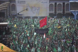 ثبت لحظات عزاداری باشکوه دسته طویریج توسط دوربین ها
 9