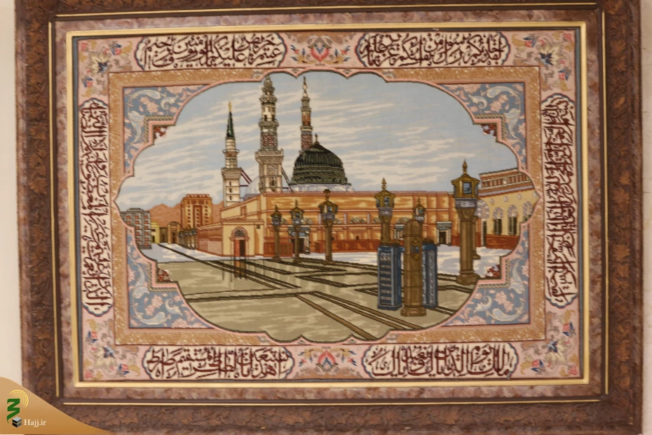 فریم هایی از موزه حج و زیارت در قم 5