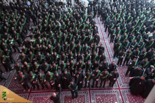 مراسم عزاداری هفتم شهادت امام حسین (ع) در کربلا برگزار شد+ تصاویر  4
