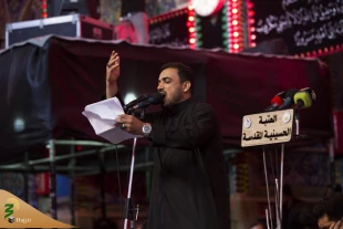مراسم عزاداری هفتم شهادت امام حسین (ع) در کربلا برگزار شد+ تصاویر  10