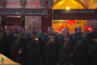 مراسم عزاداری هفتم شهادت امام حسین (ع) در کربلا برگزار شد+ تصاویر  14