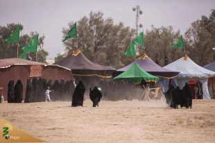 برای دومین سال حوادث عاشورا در کربلا به نمایش در آمد +تصاویر  2