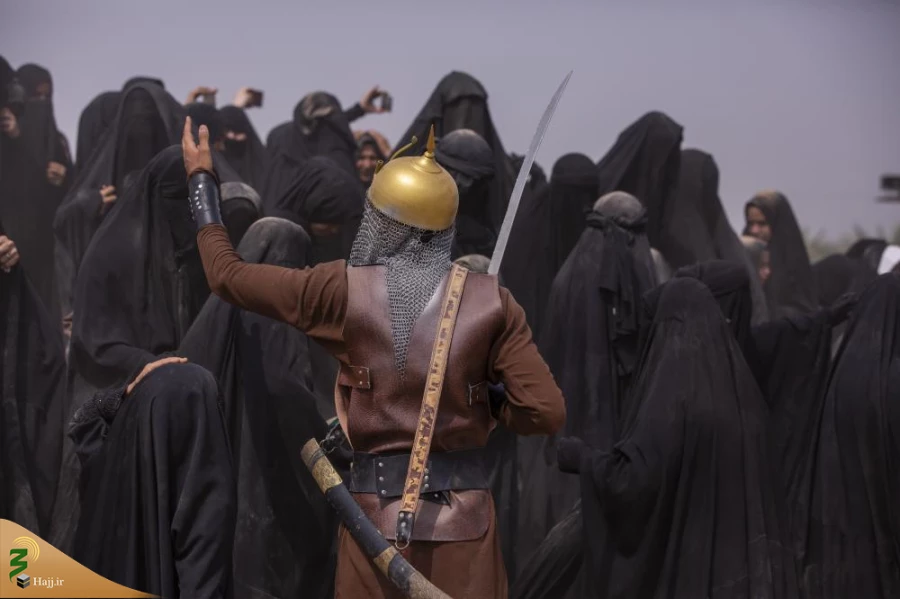 برای دومین سال حوادث عاشورا در کربلا به نمایش در آمد +تصاویر  6