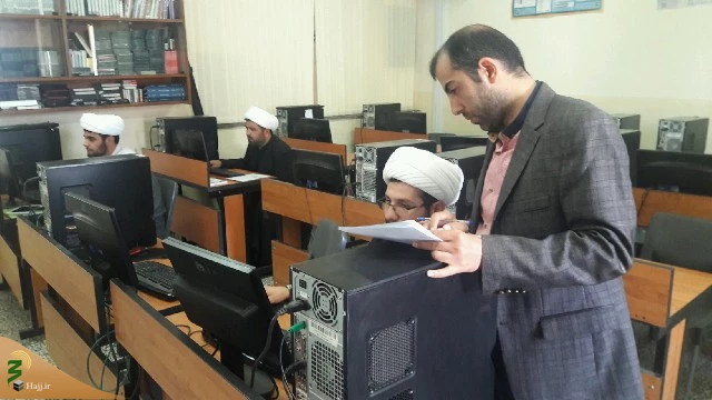 آزمون کاربری رایانه ویژه روحانیون عتبات عالیات استان اردبیل برگزار شد. 2