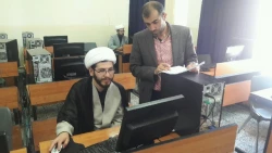 آزمون کاربری رایانه ویژه روحانیون عتبات عالیات استان اردبیل برگزار شد. 4