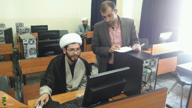 آزمون کاربری رایانه ویژه روحانیون عتبات عالیات استان اردبیل برگزار شد. 4