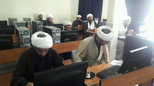 آزمون کاربری رایانه ویژه روحانیون عتبات عالیات استان اردبیل برگزار شد. 8