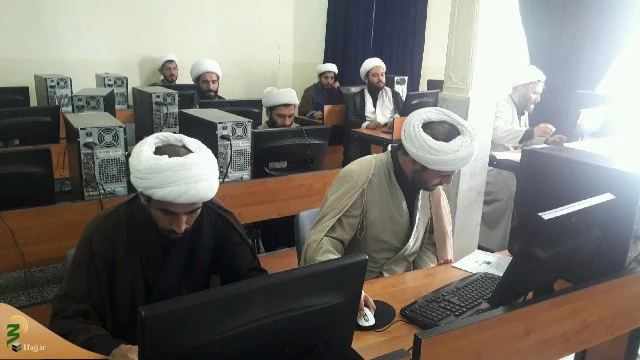 آزمون کاربری رایانه ویژه روحانیون عتبات عالیات استان اردبیل برگزار شد. 8
