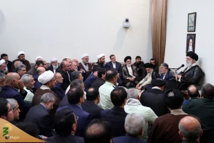 جمعی از مسئولان و دست‌اندرکاران حج با رهبر معظم انقلاب دیدار کردند 2