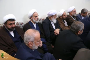 جمعی از مسئولان و دست‌اندرکاران حج با رهبر معظم انقلاب دیدار کردند 5