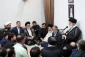 جمعی از مسئولان و دست‌اندرکاران حج با رهبر معظم انقلاب دیدار کردند 14