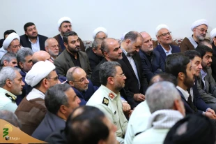 جمعی از مسئولان و دست‌اندرکاران حج با رهبر معظم انقلاب دیدار کردند 17