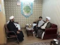 بازدید آیت الله حاج شیخ محسن قمی و هیئت همراه از دفتر نمایندگی بعثه رهبری در کاظمین 5