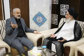 تولیت حرم مطهر علوی در دیدار با نماینده بعثه رهبری در نجف اشرف: 2