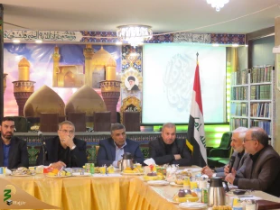 نشست هماهنگی ستاد اربعین در کربلای معلی برگزار شد
 4