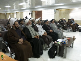 همایش روحانیون مبلغ و مبلغه های موکبهای اربعین استان قم برگزار شد 5