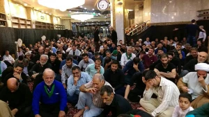 مراسم سخنرانی و عزاداری در شب شهادت حضرت رقیه- تصاویر