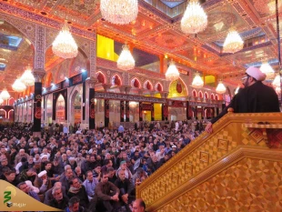 سخنران حرم امام حسین(ع): دین شناسی و غیرت دینی به حبیب بن مظاهر مقام داد 2