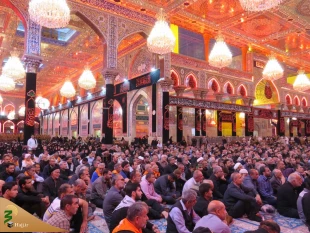سخنران حرم امام حسین(ع): دین شناسی و غیرت دینی به حبیب بن مظاهر مقام داد 2