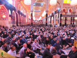 خطیب بعثه مقام معظم رهبری در کربلا:

توجّه به آداب زیارت موجب بهره گیرى بیشتر از برکات زیارت ایشان مى گردد. 3