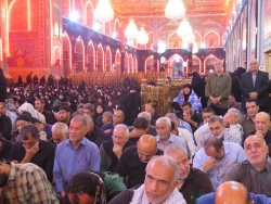 مراسم عزاداری زائران ایرانی در حرم سیدالشهدا (ع) برگزار شد 2