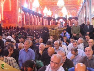 مراسم عزاداری زائران ایرانی در حرم سیدالشهدا (ع) برگزار شد 2