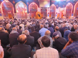 مراسم عزاداری زائران ایرانی در حرم سیدالشهدا (ع) برگزار شد 2