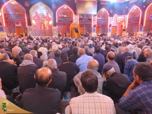 مراسم عزاداری زائران ایرانی در حرم سیدالشهدا (ع) برگزار شد 2