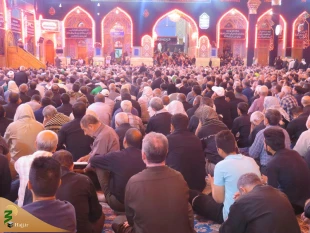 مراسم عزاداری زائران ایرانی در حرم سیدالشهدا (ع) برگزار شد 2
