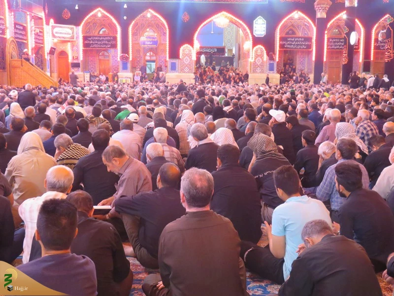 مراسم عزاداری زائران ایرانی در حرم سیدالشهدا (ع) برگزار شد 2