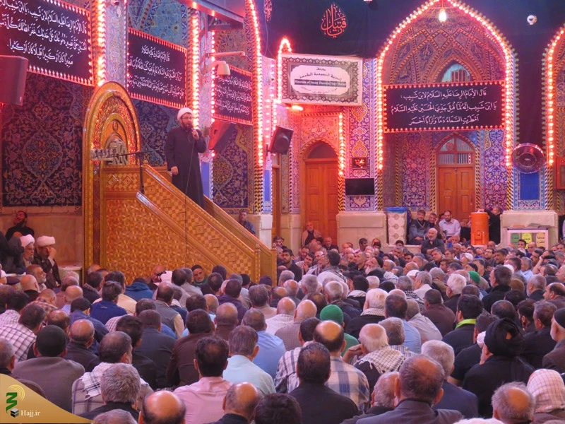 مراسم عزاداری زائران ایرانی در حرم سیدالشهدا (ع) برگزار شد 2
