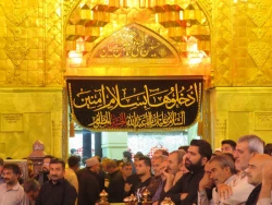 مراسم عزاداری زائران ایرانی در حرم سیدالشهدا (ع) برگزار شد 2