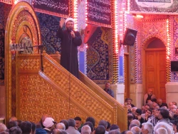 مراسم عزاداری زائران ایرانی در حرم سیدالشهدا (ع) برگزار شد 2
