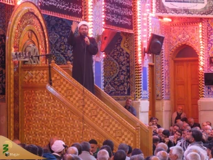 مراسم عزاداری زائران ایرانی در حرم سیدالشهدا (ع) برگزار شد 2