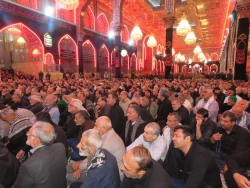 مراسم عزاداری زائران ایرانی در حرم سیدالشهدا (ع) برگزار شد 2