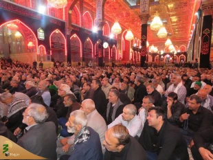 مراسم عزاداری زائران ایرانی در حرم سیدالشهدا (ع) برگزار شد 2
