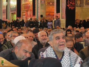 مراسم عزاداری زائران ایرانی در حرم سیدالشهدا (ع) برگزار شد 2