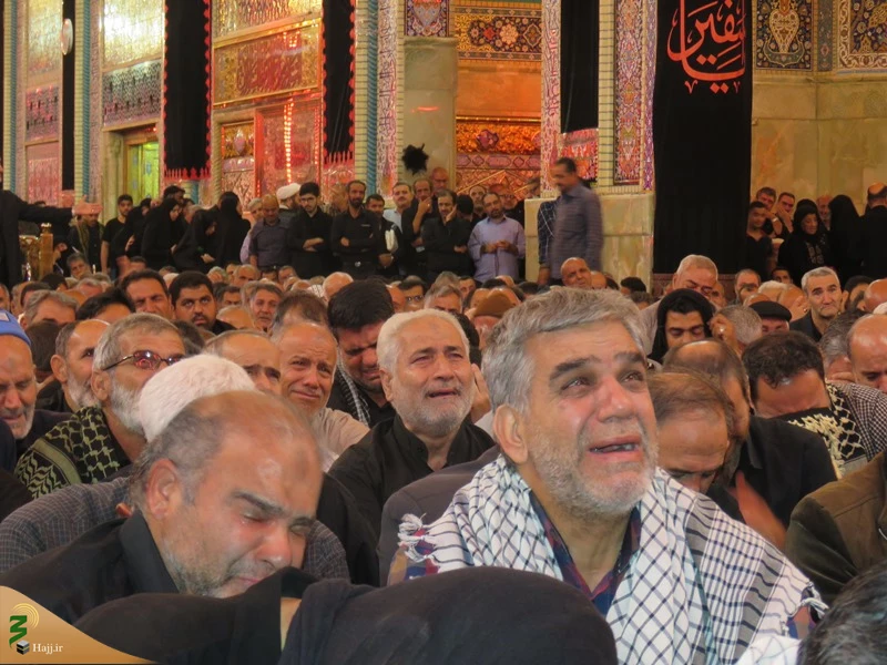 مراسم عزاداری زائران ایرانی در حرم سیدالشهدا (ع) برگزار شد 2